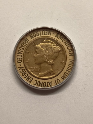 1942 Mercury dime ασημένιο νόμισμα σε συλλεκτική κάψουλα