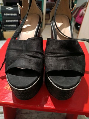 Estil sandals used, size 39, black
