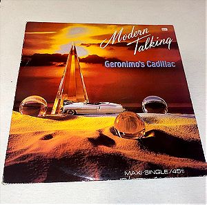 MODERN TALKING / Geronimo's Cadillac / σπάνιο Ελληνικό  maxi single  / βινύλιο / pop 90s