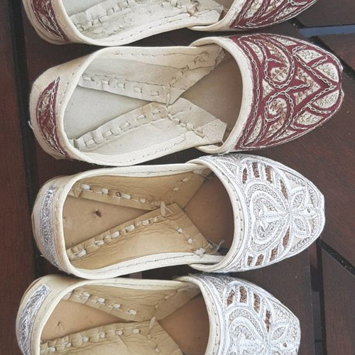 Aladdin Slippers. 2 pairs of children's shoes. Authentic from the Middle East. Aladdin Slippers.