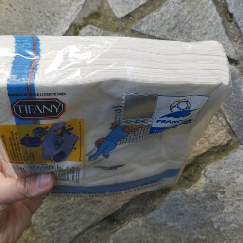 Mundial France 98 napkins sealed, new