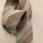 Tie like new, beige and brown