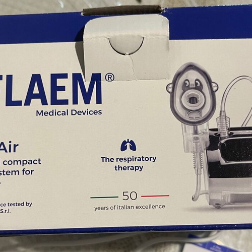 Flaem RespirAir nebulizer like new with case