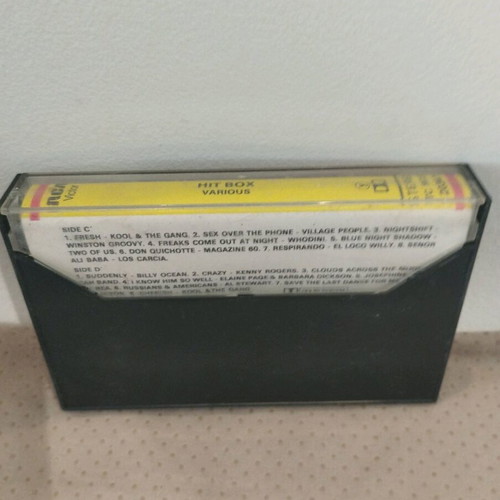 Hit Box cassette like new, Euro House electronic