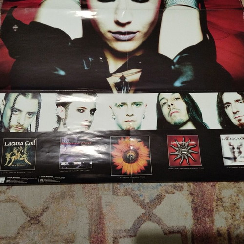 Lacuna Coil Comalies Επίσημο πόστερ σαν καινούργιο