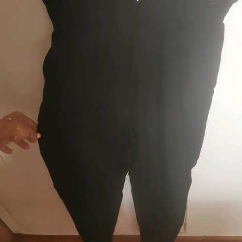 Black fabric pants Bershka like new, elastic waist, size XS