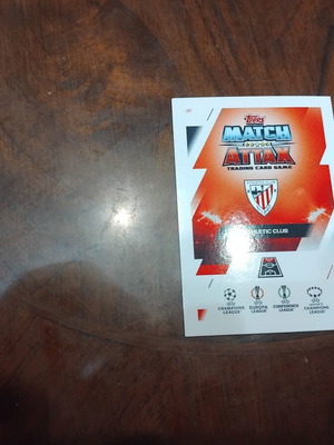 Nico Williams Topps Match Attax Champions League Card new condition