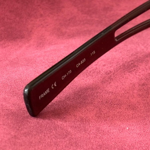 Carolina Herrera sunglasses used, black and brown