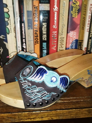 Von Dutch wooden shoes new, size 39, vintage