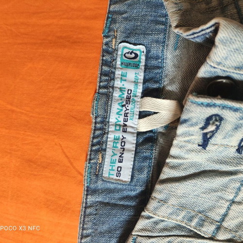Killer Loop Capri Jeans like new, size S 36 8, blue