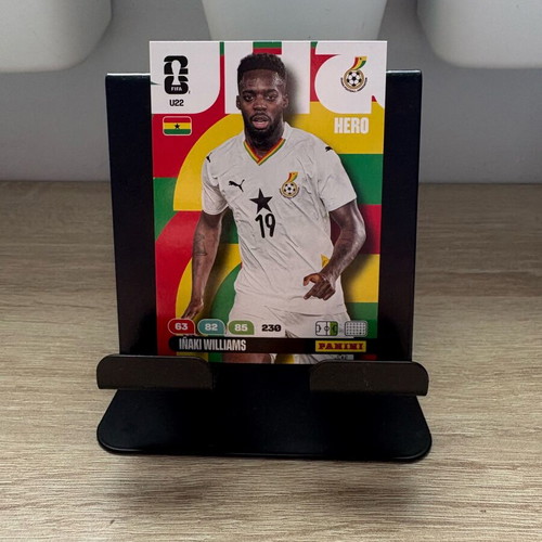 Williams World Cup Hero card new
