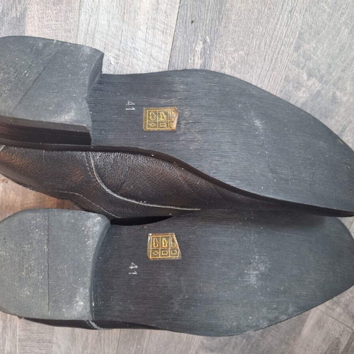 Trendino men's formal shoes, natural leather, size 41, full set