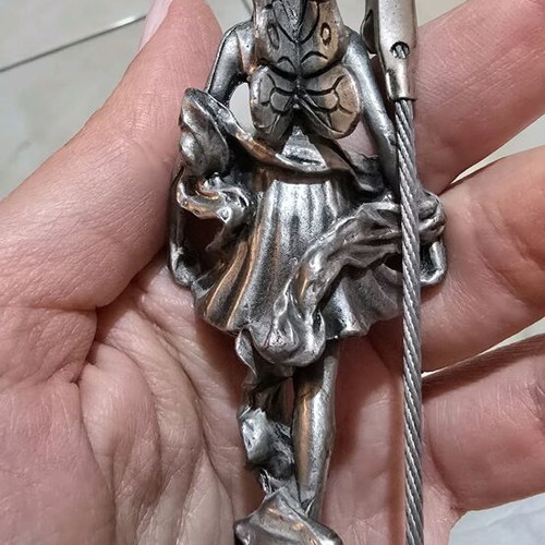 Metal fairy decorative with photo clip new