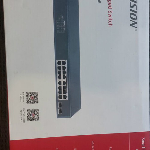 Hikvision DS-3E1518P-SI Smart Managed PoE+ Switch 18-Port new