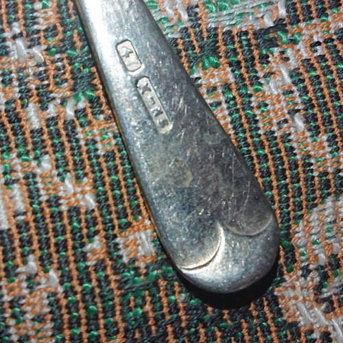 Old spoons used with markings
