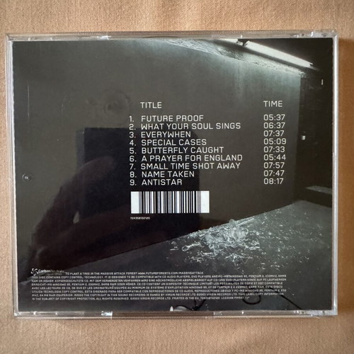 Massive Attack 100th Window CD like new, rock