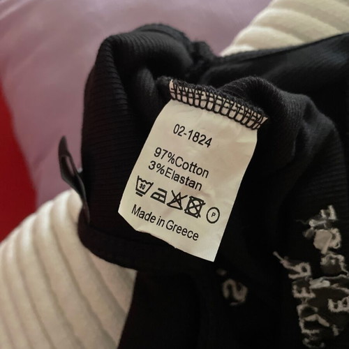 Body DZS black xs like new with very high cut