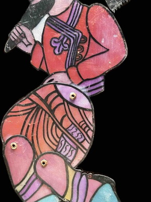 Καραγκιόζηδες συλλογή 7 φιγούρων σαν καινούργιο