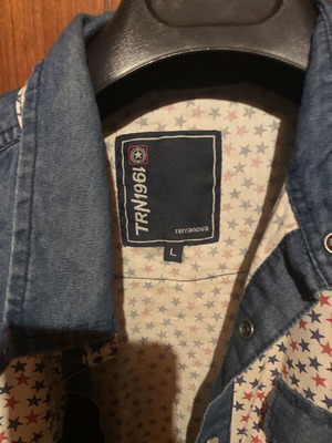 Men's shirt large multicolor like new
