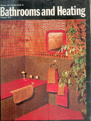 Homes and Gardens βιβλίο Bathrooms and Heating, Οκτώβριος 1972