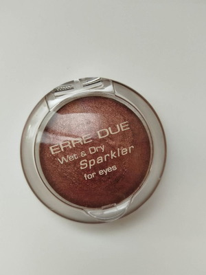 Erre Due Wet & Dry Sparkler eyeshadow like new, brown-bronze shade