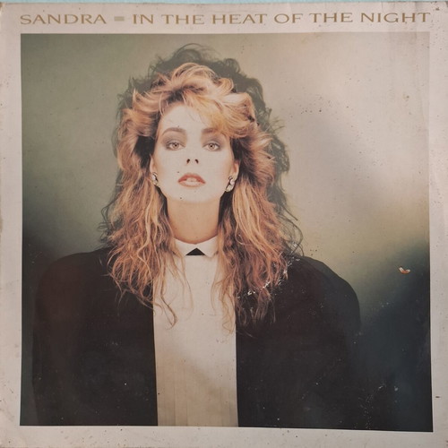 Sandra In the Heat of the Night LP used