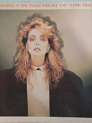 Sandra In the Heat of the Night LP used