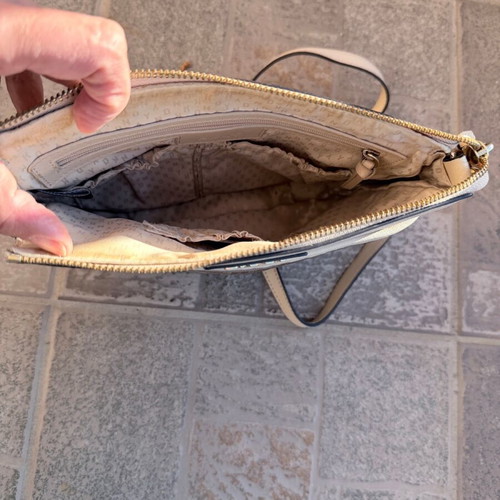DKNY crossbody bag like new, beige and brown