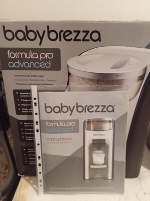 Baby Brezza Formula Pro Advanced παρασκευαστής γάλακτος, λευκό