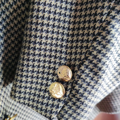 Jacket like new, size M, gray and beige