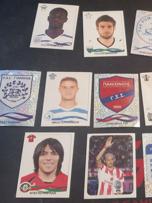 Superleague 2009/2010 stickers set like new, 9 pieces