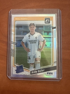 Panini Donruss Arda Guler Silver Optic card