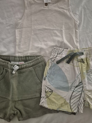 Σετ Zara & Benetton παιδικά 3 τμχ μέγεθος 92 εκ. σαν καινούργιο