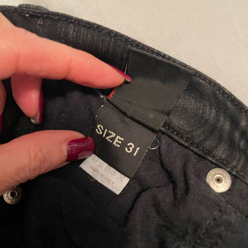 Guess Y2K women's pants used, low-rise, black