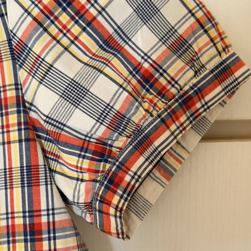 A.P.C. women's checked shirt size M like new, cotton