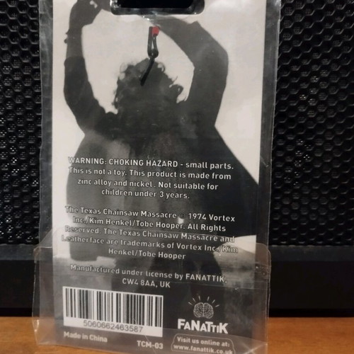 Texas Chainsaw Massacre keychain new