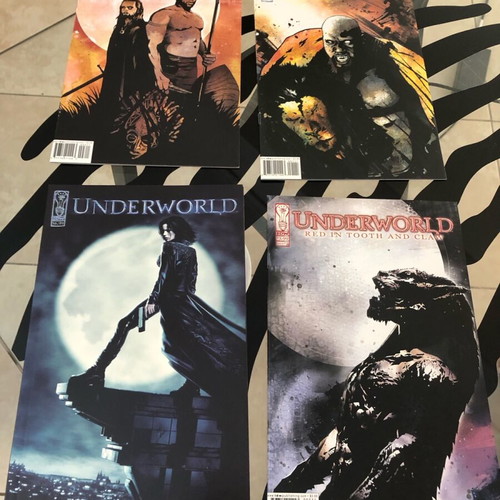 Underworld Set of 4 NM/M Movie Adaptation Prestige Format and Red in Tooth and Claw 1-3 IDW Comics new