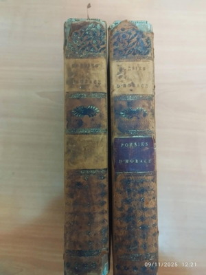 Horace rare two-volume edition in French used