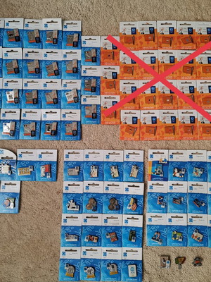Olympic pins Athens 2004 new, set or single pieces