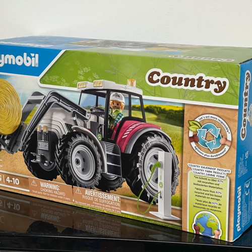 Playmobil Country 71305 Large Electric Farm Tractor new & sealed