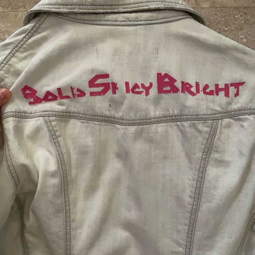 Bsb jean jacket used, size S