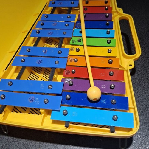 Angel AG-25N3 Metallophone Glockenspiel 25 Notes used, educational