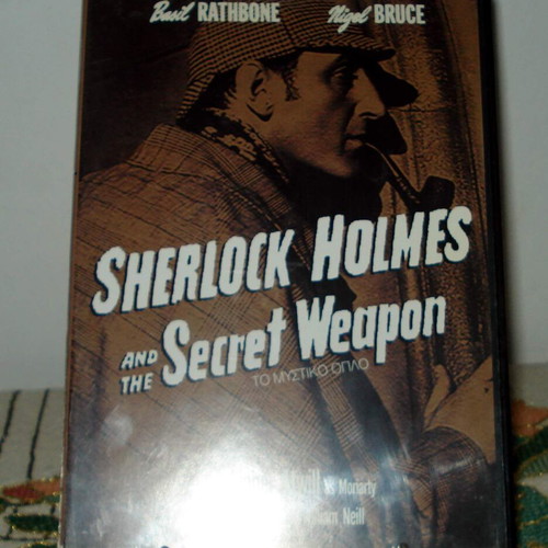 Sherlock Holmes and the Secret Weapon DVD with subtitles