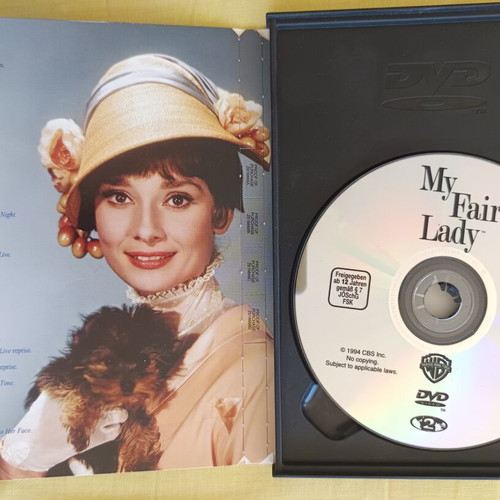 My Fair Lady DVD like new, 1964 classic film with Audrey Hepburn