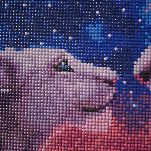 Simba and Nala Diamond Art, The Lion King