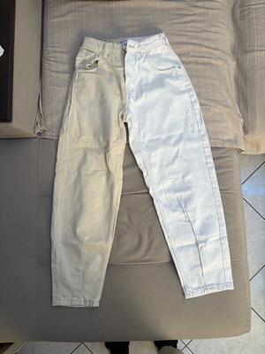 Two-tone denim pants size 32 like new