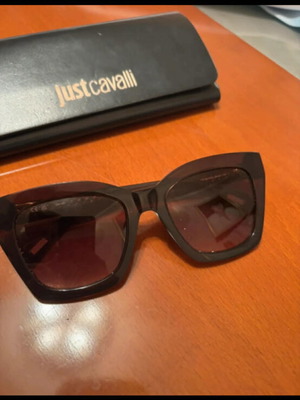 Just Cavalli sunglasses like new, authentic, black and brown