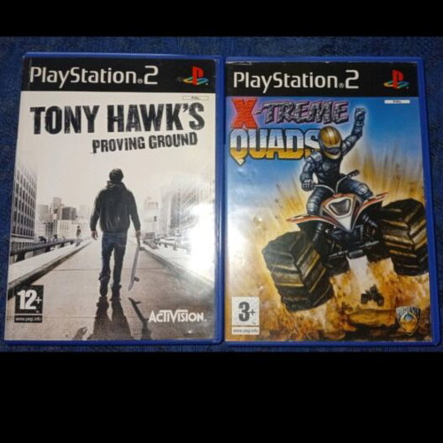 Tony Hawk's Proving Ground и Xtreme Quads PS2 игри употребявани