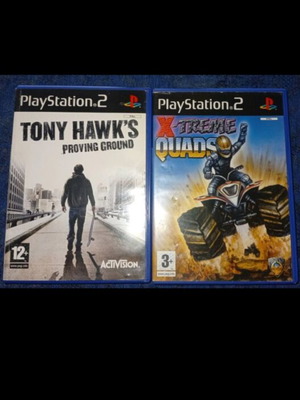 Tony Hawk's Proving Ground и Xtreme Quads PS2 игри употребявани
