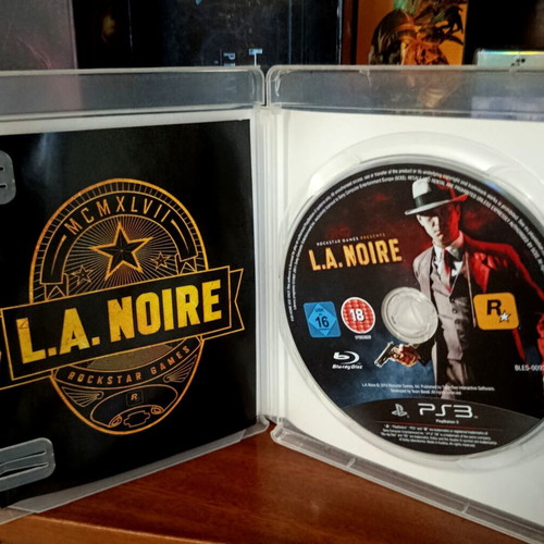 L.A Noire PS3 game used, English version